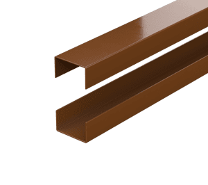 Durapost Rails For Urban Slatted Composite Panel (2 Pack)