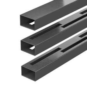 DuraPost Rails For Full Height Vento Fence Panel 1829mm (3 Pack)